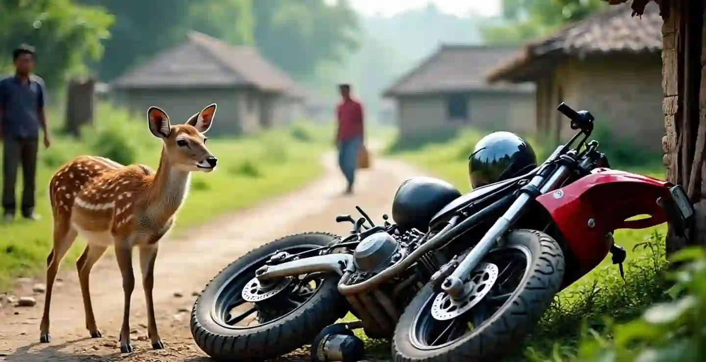 Akola Accident हरिण टक्कर में नंदकिशोर कुकडे की मौत